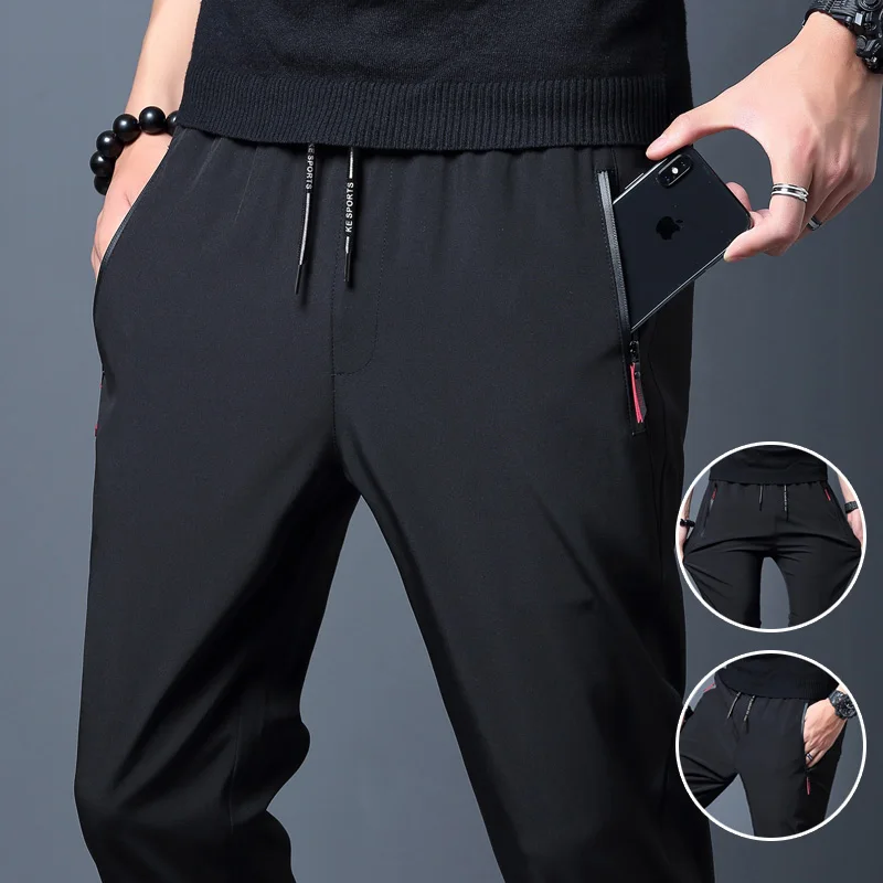 Streetwear Brand Joggers - Pantaloni casual da uomo elasticizzati slim