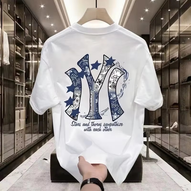 Streetwear Brand With Flowers - T-shirt Estiva con Logo Paisley Cashew