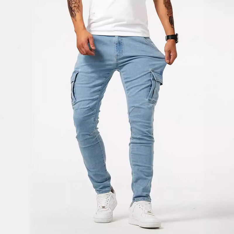 Streetwear Brand Joggers - Jeans elastici da strada Pantaloni a