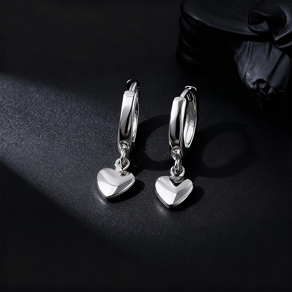 Chrome Hearts Ring - Orecchini a forma di cuore in