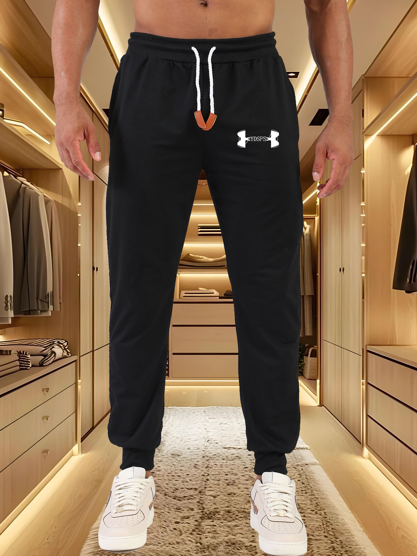 Streetwear Brand Joggers - Pantaloni Jogger da Uomo con Logo