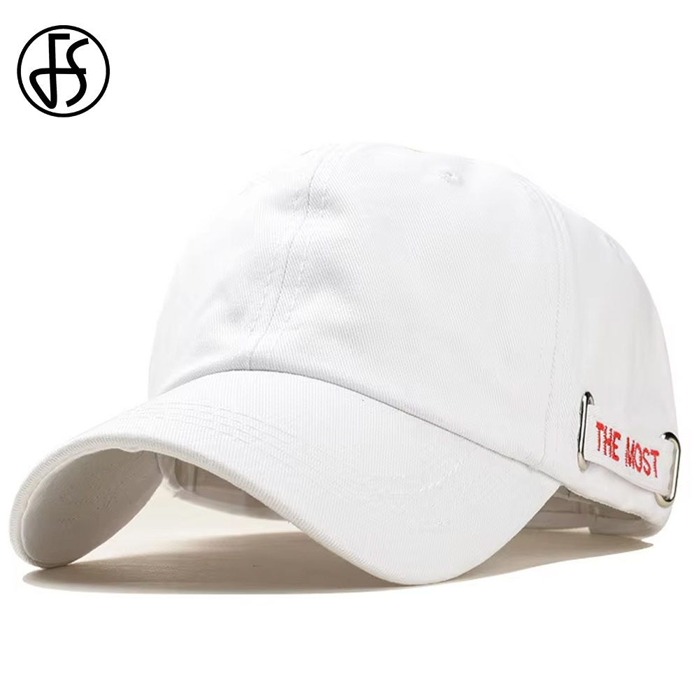 Streetwear Brand Hats - FS Nero Bianco Cotone Streetwear Berretto