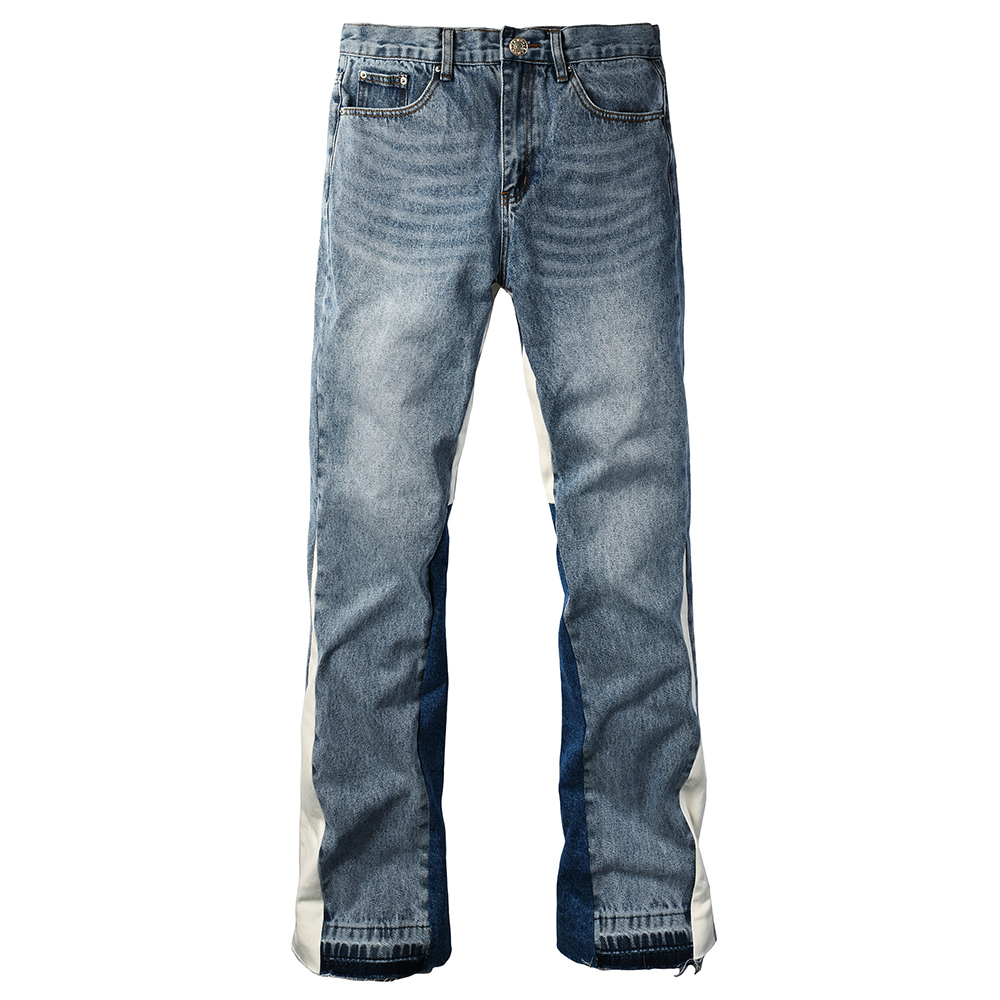 Gallery Dept Flare - Jeans da uomo svasati in denim
