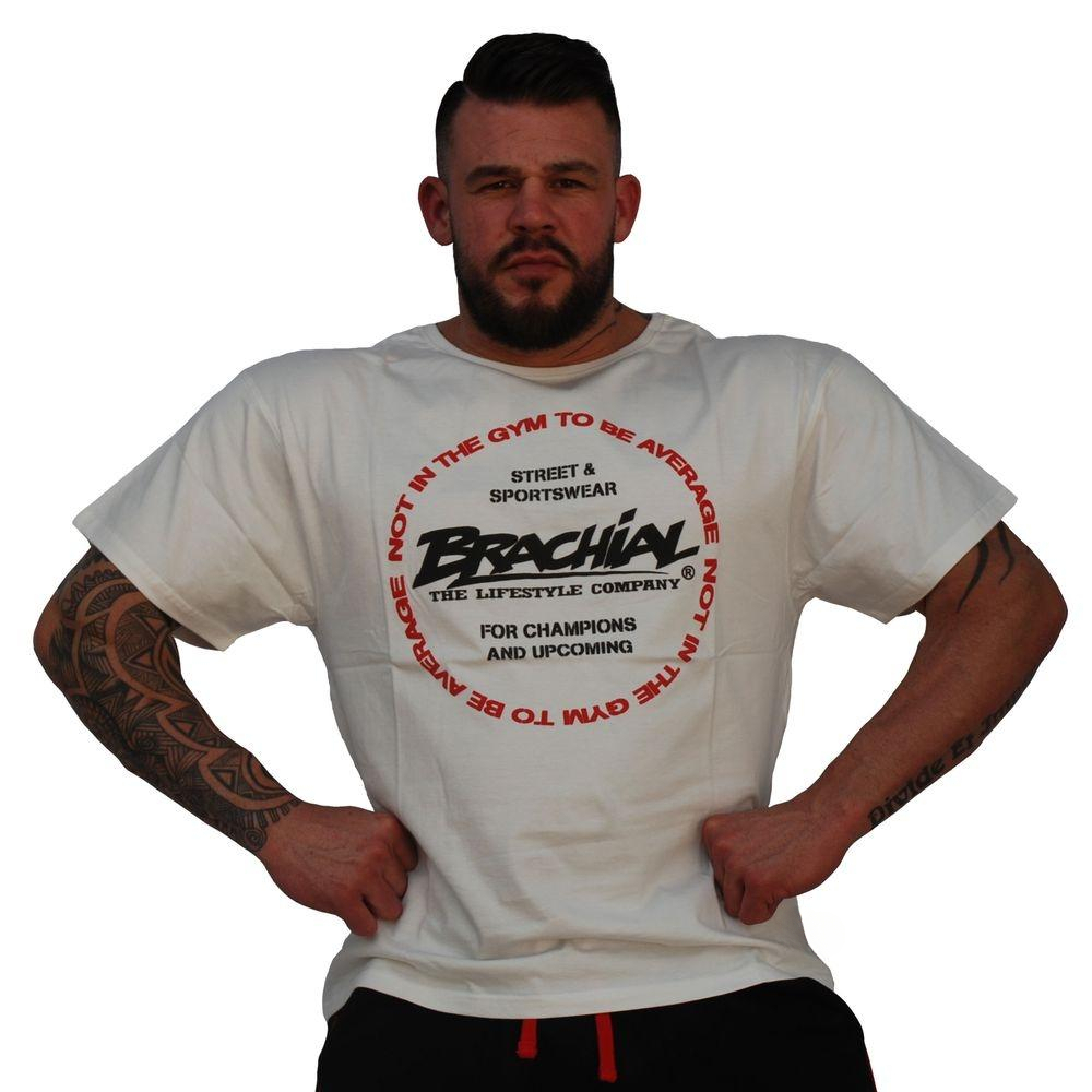 T-Shirt Bianca Stile Brachial  - Streetwear Gym Brand recensione e prezzo