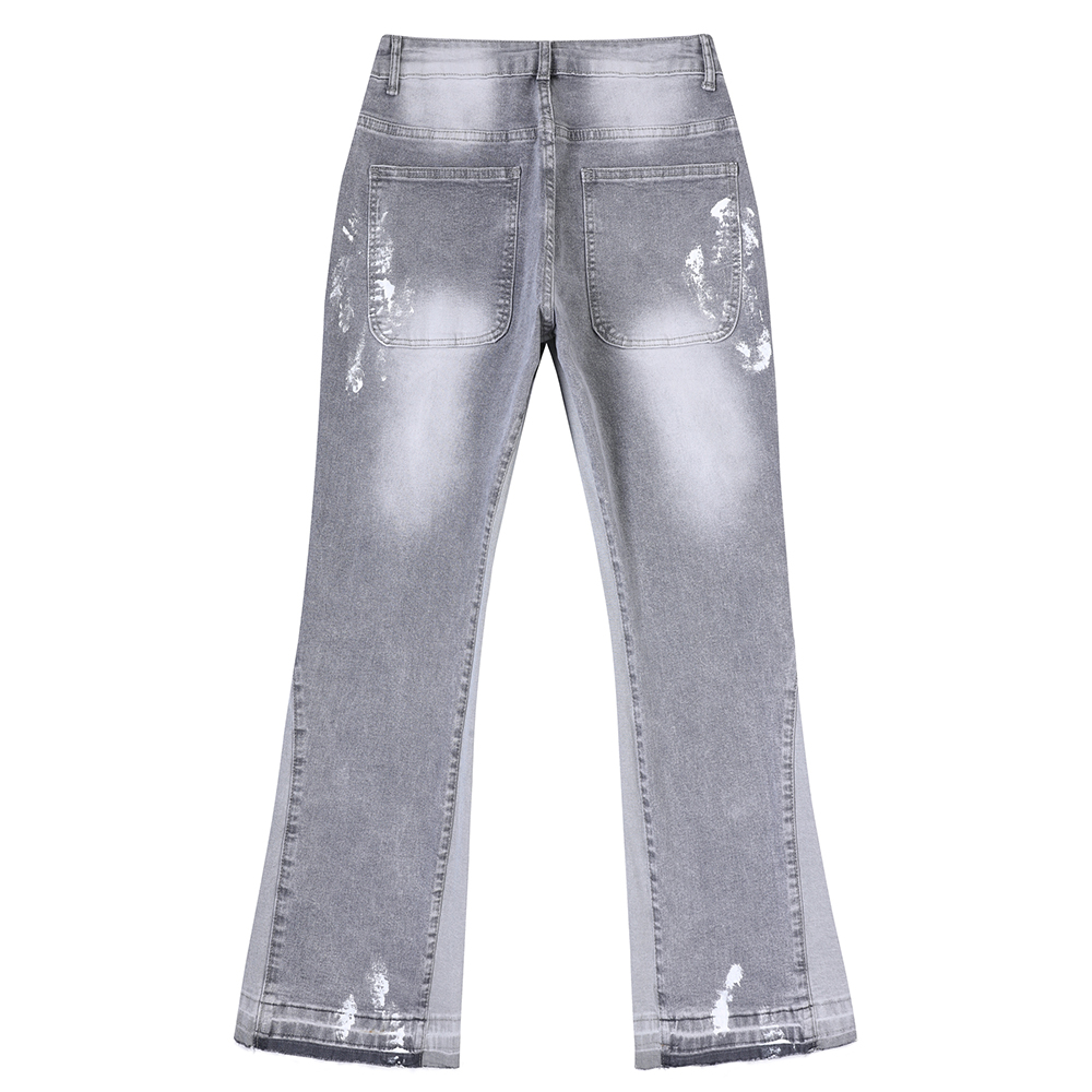 Jeans denim svasati dipinti da - Gallery Dept Flare recensione e prezzo
