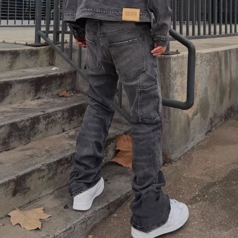 Jeans Cargo da Uomo Stile Euro - Gallery Dept Flare recensione e prezzo
