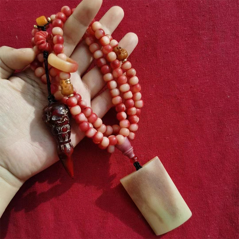 Blood Bone 108 perle buddiste  - Chrome Hearts Ring recensione e prezzo