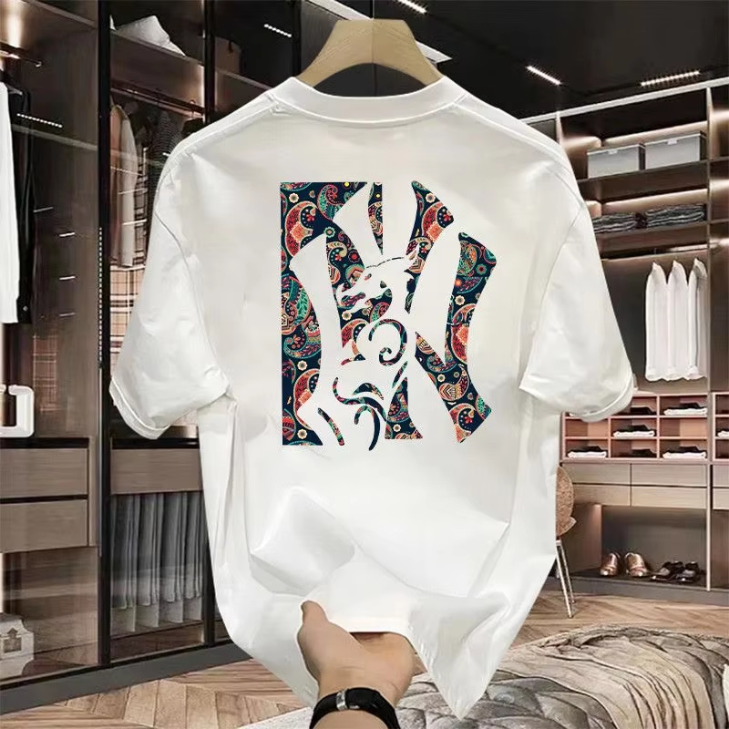 T-shirt in cotone con stampa f - Streetwear Brand With Flowers recensione e prezzo
