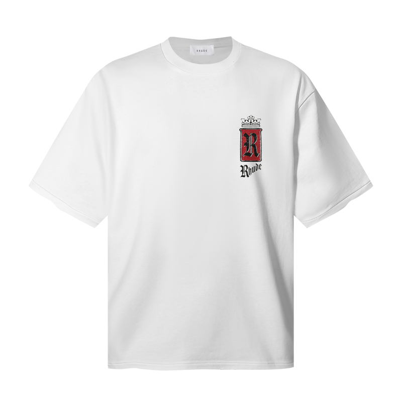 Maglietta Rhude con stampa di  - Quality Streetwear Brand recensione e prezzo
