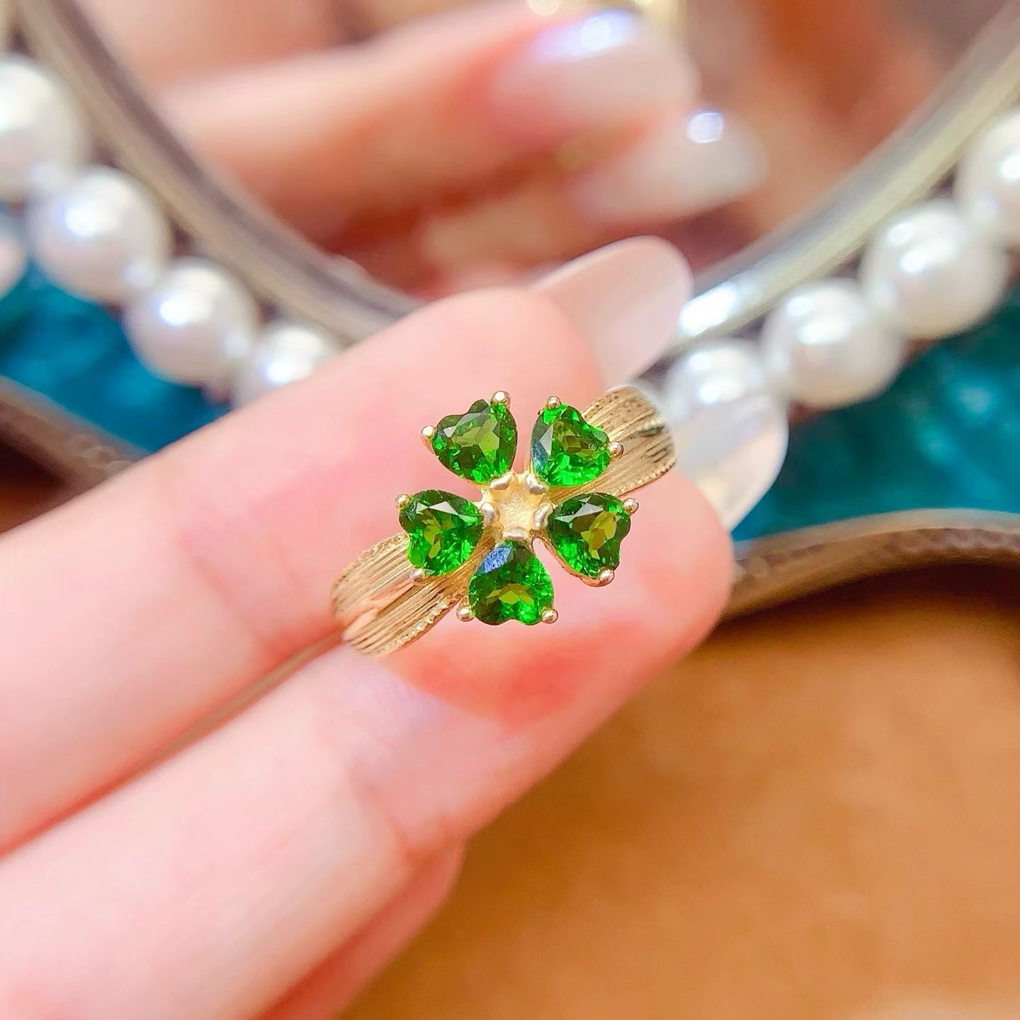 Anello in Diopside Cromato Nat - Chrome Hearts Ring recensione e prezzo