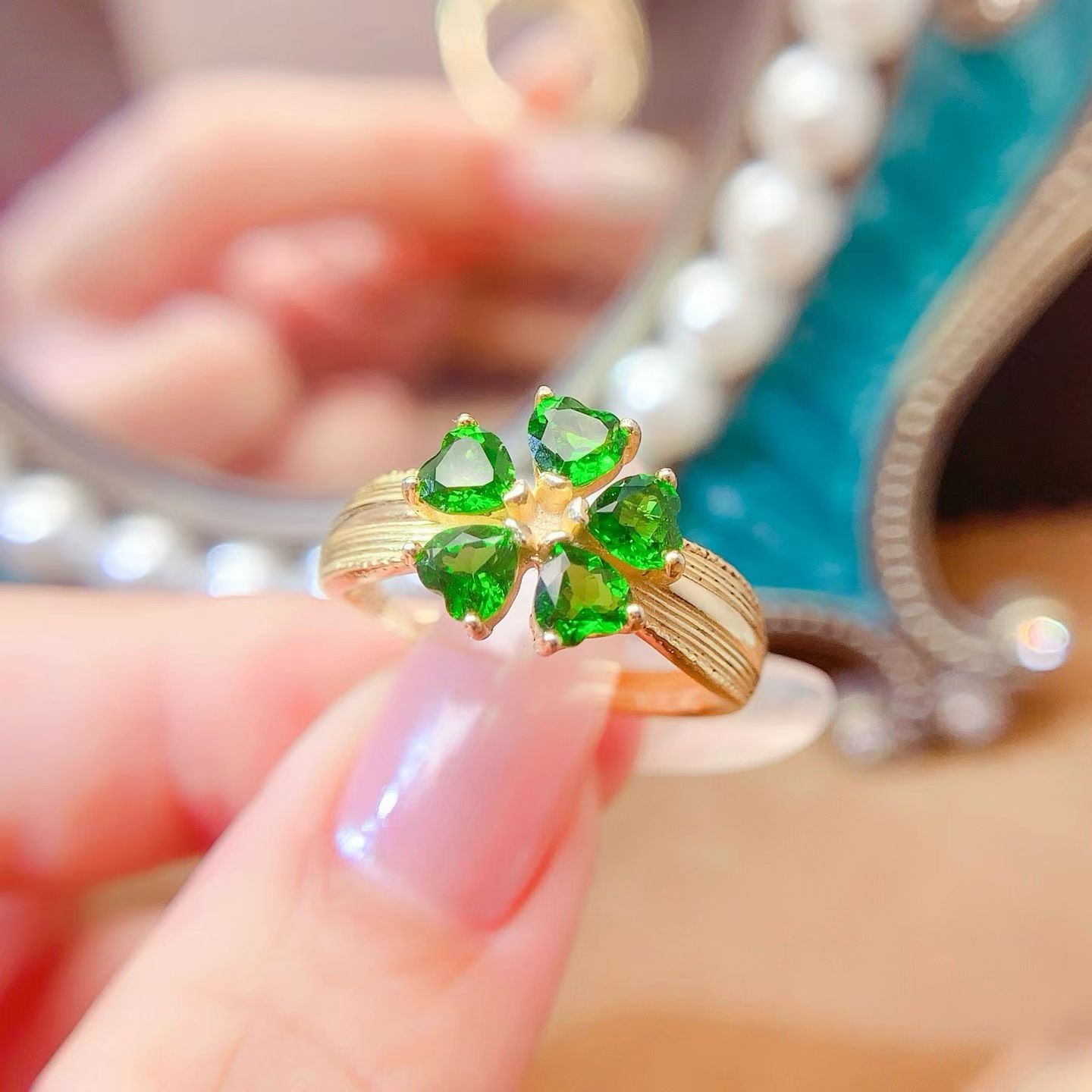 Anello in Diopside Cromato Nat - Chrome Hearts Ring recensione e prezzo