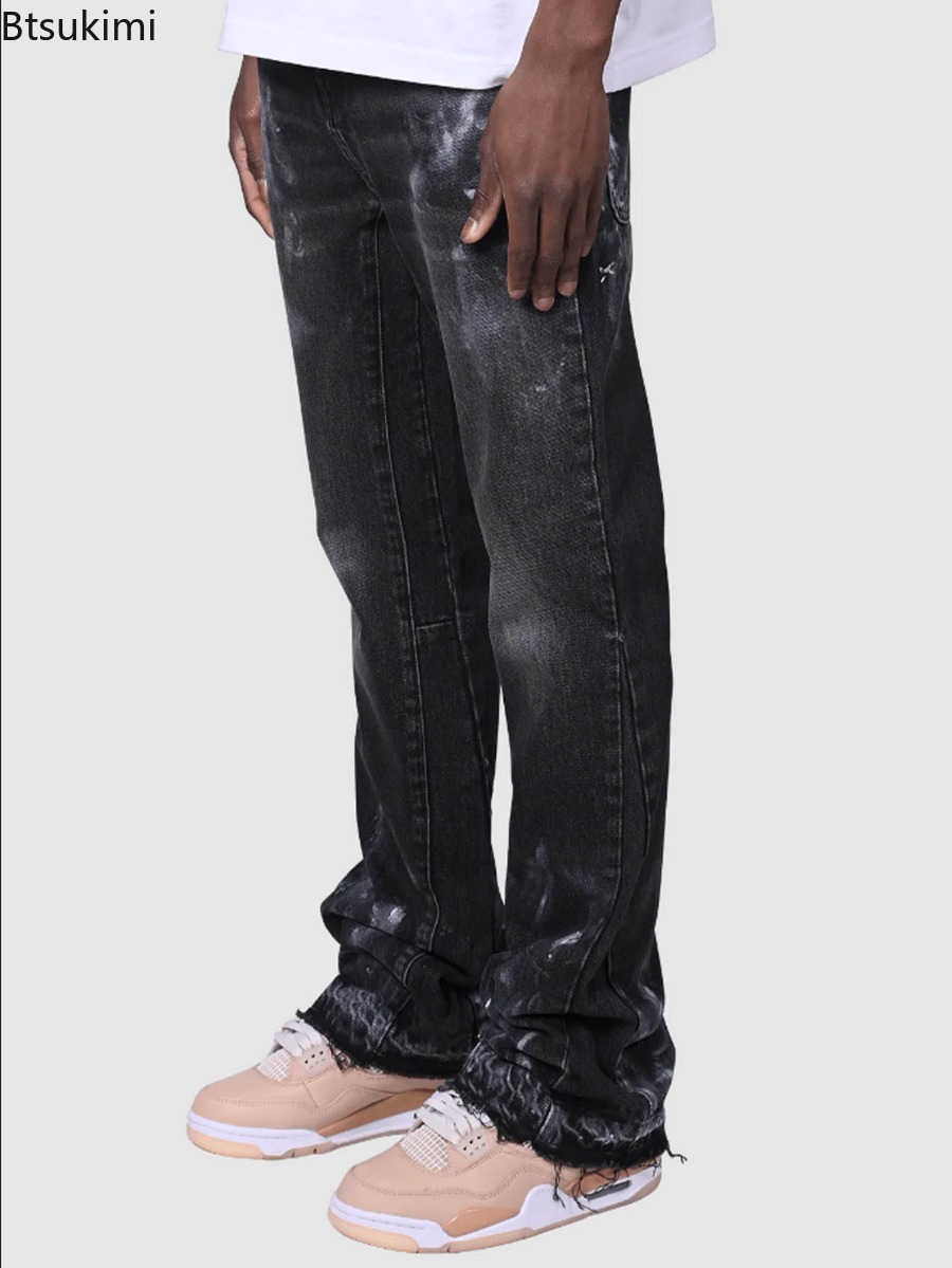 Nuovi Jeans alla Moda da Uomo, - Gallery Dept Flare recensione e prezzo