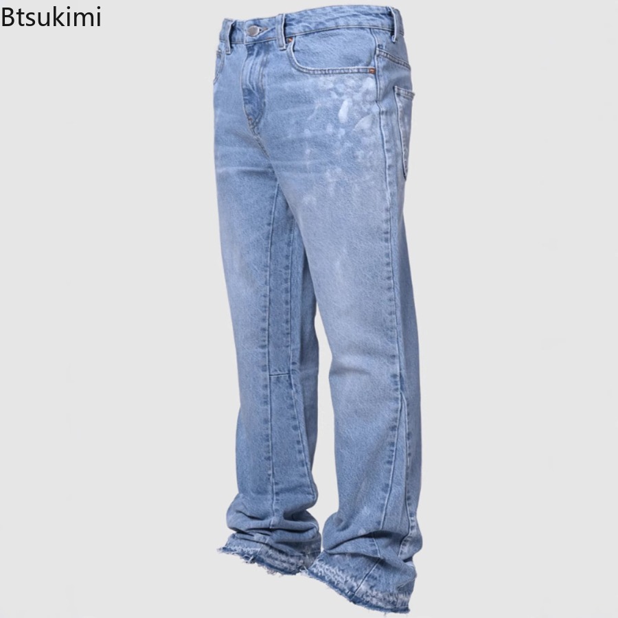 Nuovi Jeans alla Moda da Uomo, - Gallery Dept Flare recensione e prezzo